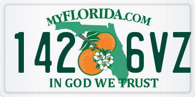 FL license plate 1426VZ