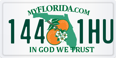 FL license plate 1441HU