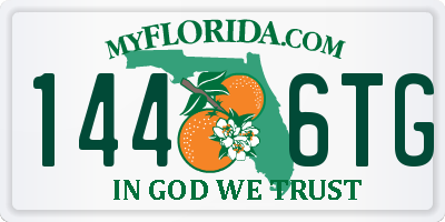 FL license plate 1446TG