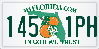 FL license plate 1451PH