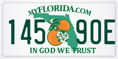 FL license plate 1459OE