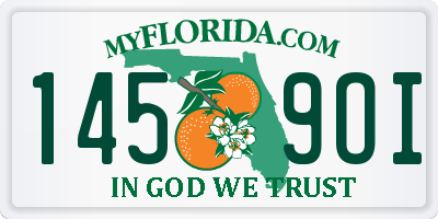 FL license plate 1459OI