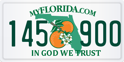 FL license plate 1459OO