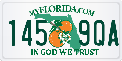 FL license plate 1459QA