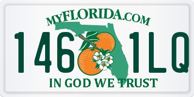 FL license plate 1461LQ