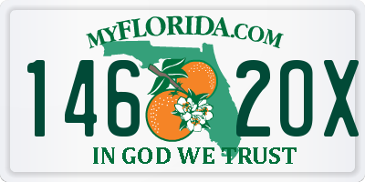 FL license plate 1462OX
