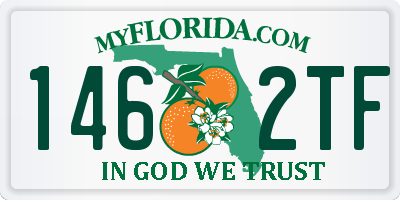 FL license plate 1462TF
