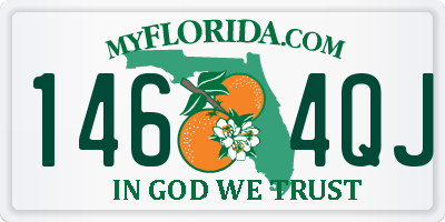 FL license plate 1464QJ