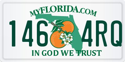 FL license plate 1464RQ