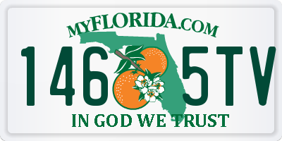 FL license plate 1465TV