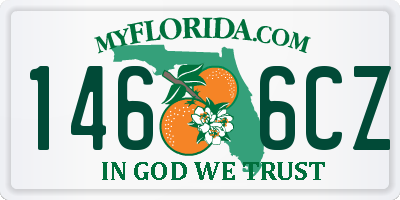 FL license plate 1466CZ