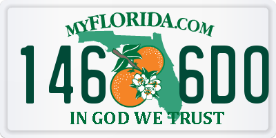 FL license plate 1466DO