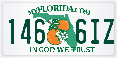 FL license plate 1466IZ