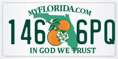 FL license plate 1466PQ