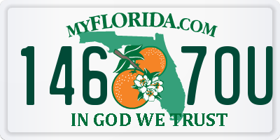 FL license plate 1467OU