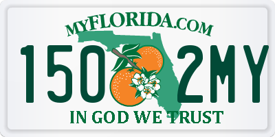 FL license plate 1502MY