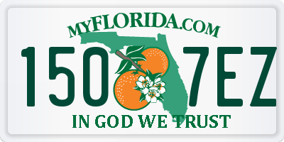 FL license plate 1507EZ