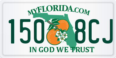 FL license plate 1508CJ