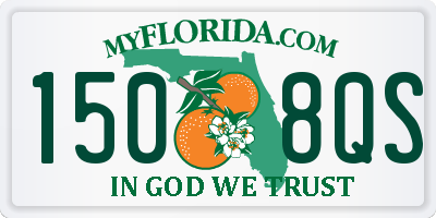 FL license plate 1508QS