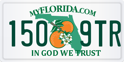 FL license plate 1509TR