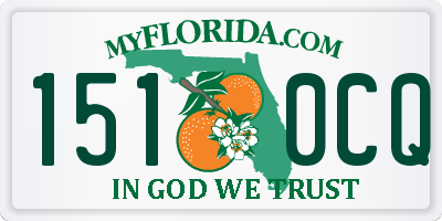 FL license plate 1510CQ