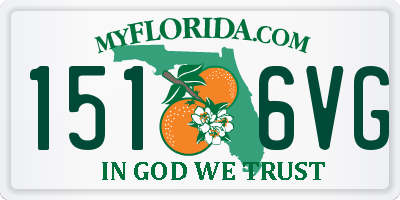 FL license plate 1516VG