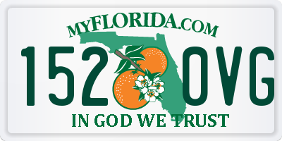 FL license plate 1520VG