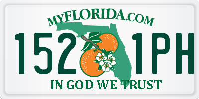 FL license plate 1521PH