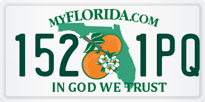 FL license plate 1521PQ