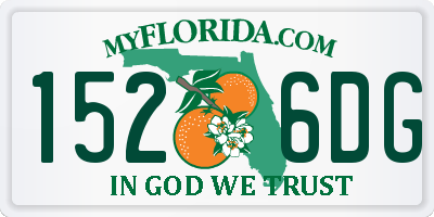 FL license plate 1526DG