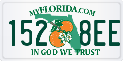 FL license plate 1528EE