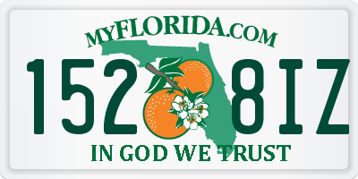FL license plate 1528IZ