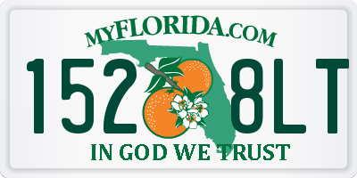 FL license plate 1528LT