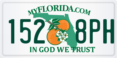 FL license plate 1528PH