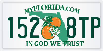 FL license plate 1528TP