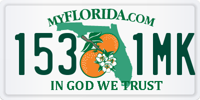FL license plate 1531MK