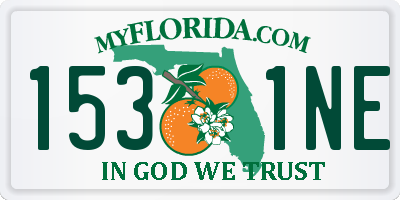 FL license plate 1531NE