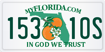 FL license plate 1531OS