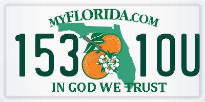 FL license plate 1531OU