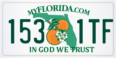 FL license plate 1531TF