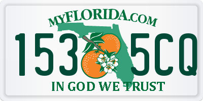 FL license plate 1535CQ