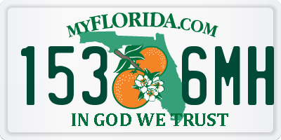 FL license plate 1536MH