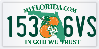FL license plate 1536VS