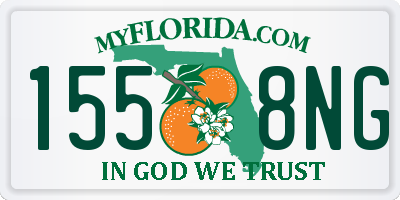 FL license plate 1558NG