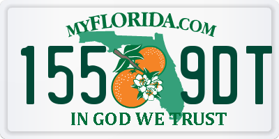 FL license plate 1559DT