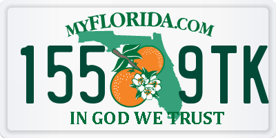 FL license plate 1559TK