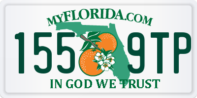 FL license plate 1559TP