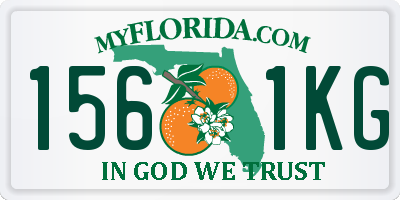 FL license plate 1561KG
