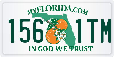 FL license plate 1561TM