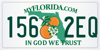 FL license plate 1562EQ